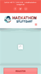 Mobile Screenshot of hackathon-stuttgart.de